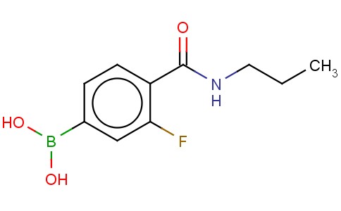 3-FLUORO-4-(PROPYLCARBAMOYL)BENZENEBORONIC ACID